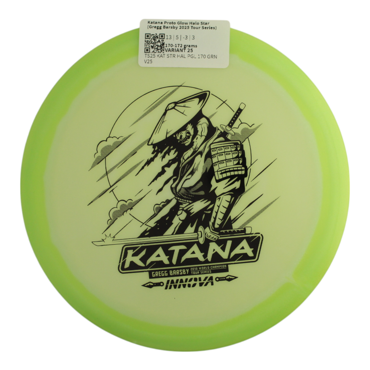 Katana Proto Glow Halo Star (Gregg Barsby 2025 Tour Series)