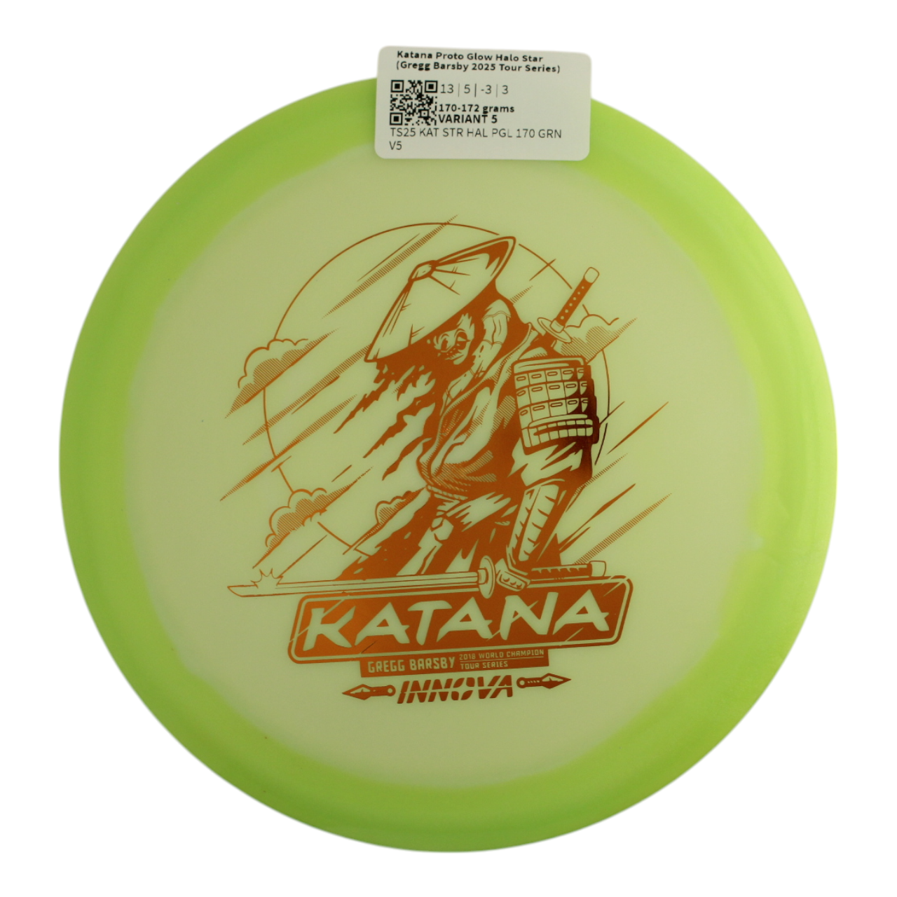 Katana Proto Glow Halo Star (Gregg Barsby 2025 Tour Series)