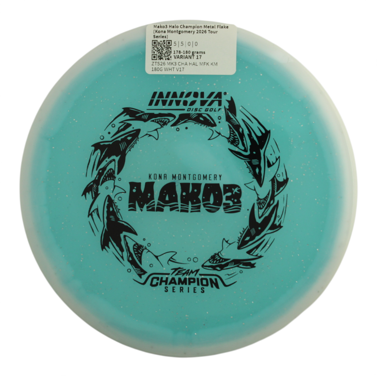 Mako3 Halo Champion Metal Flake (Kona Montgomery 2026 Tour Series)