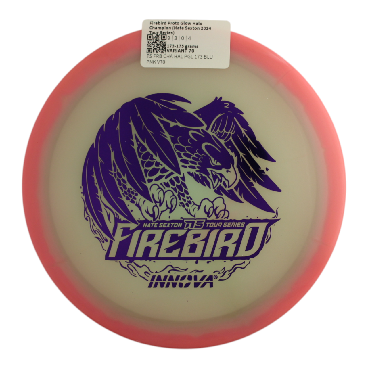 Firebird Proto Glow Halo Champion (Nate Sexton 2024 Tour Series) INNOVA DISC GOLF CANADA Firebird Star Fairway Driver Superior grip Good durability Consistent flight path
Stable flight path Resistant to scratches