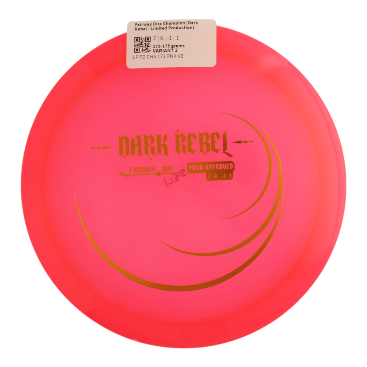 Fairway Disc Champion (Dark Rebel - Limited Production)