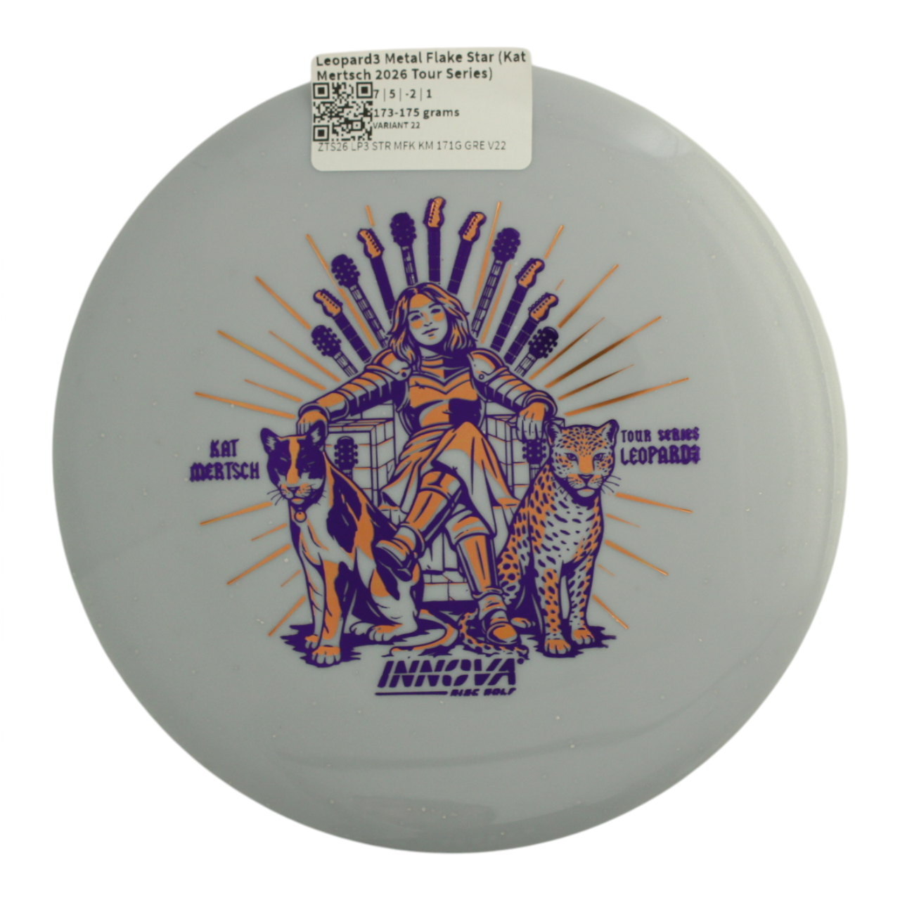 Leopard3 Metal Flake Star (Kat Mertsch 2026 Tour Series)