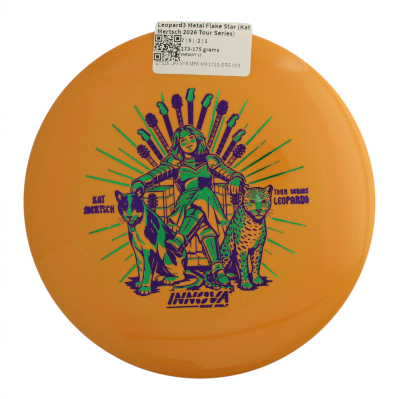 Leopard3 Metal Flake Star (Kat Mertsch 2026 Tour Series)