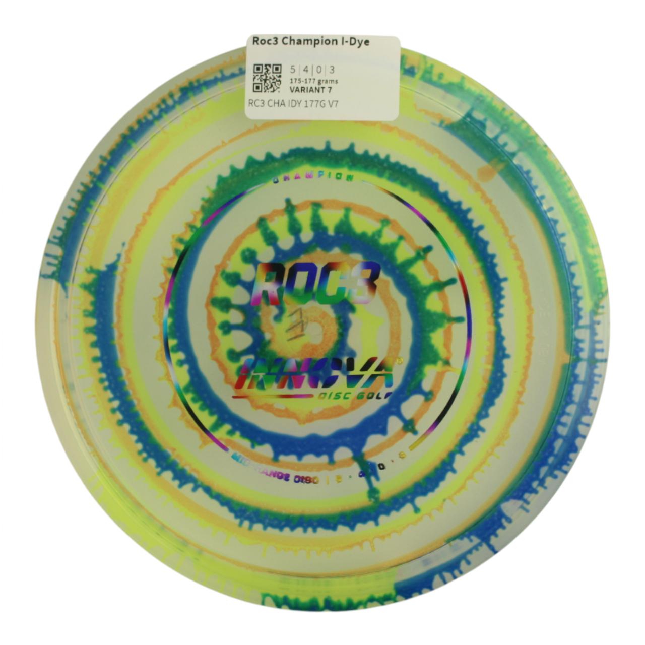 Roc3 Champion I-Dye