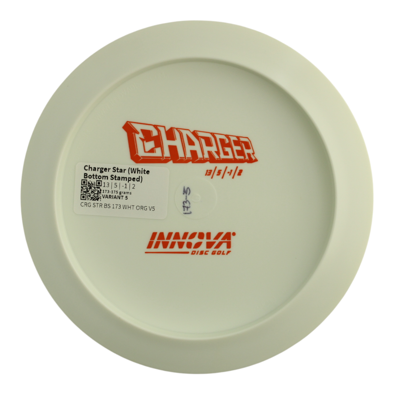 Charger Star (White Bottom Stamped)