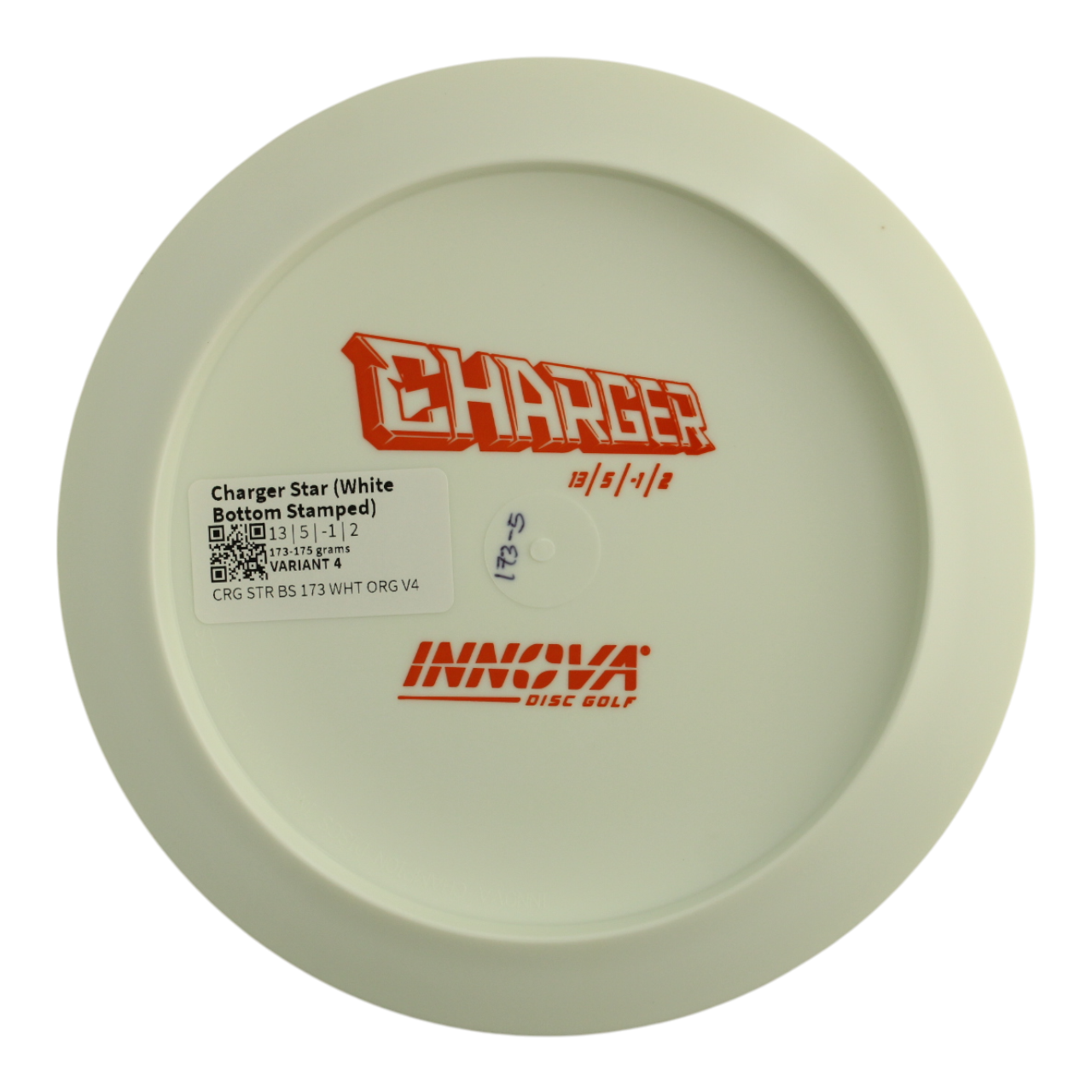 Charger Star (White Bottom Stamped)