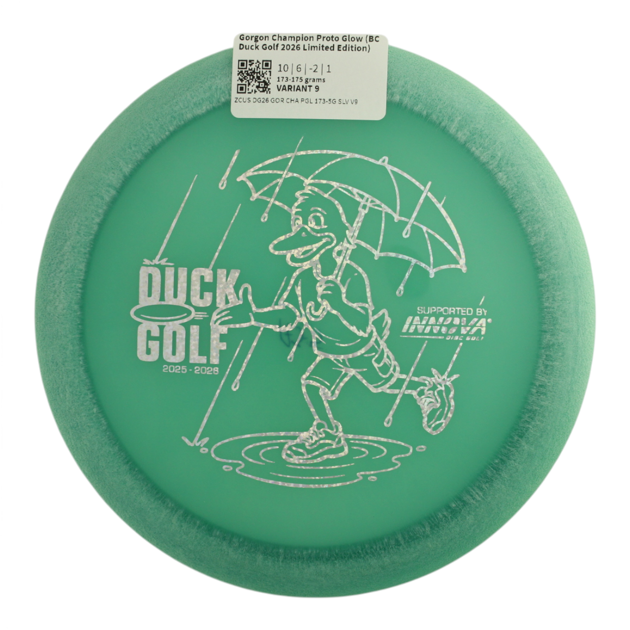 Gorgon Champion Proto Glow (BC Duck Golf 2026 Limited Edition)