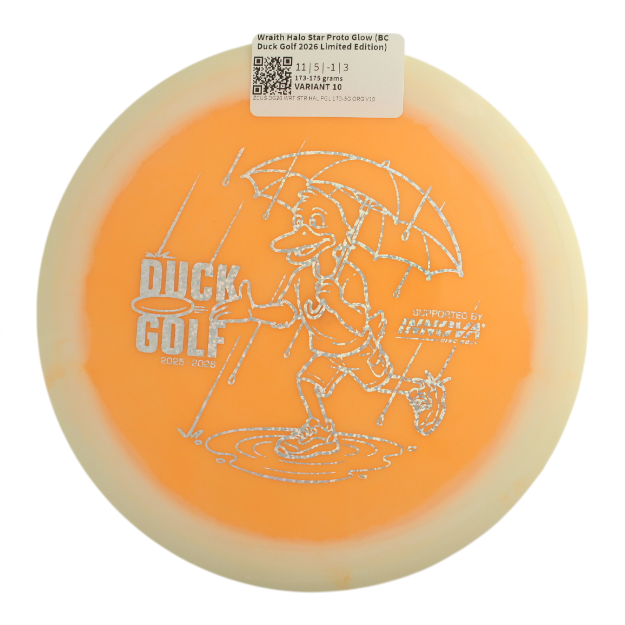 Wraith Halo Star Proto Glow (BC Duck Golf 2026 Limited Edition)