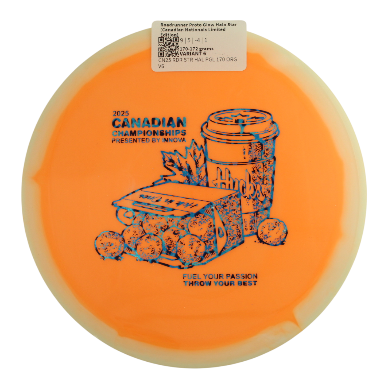 Roadrunner Proto Glow Halo Star (Canadian Nationals Limited Edition)