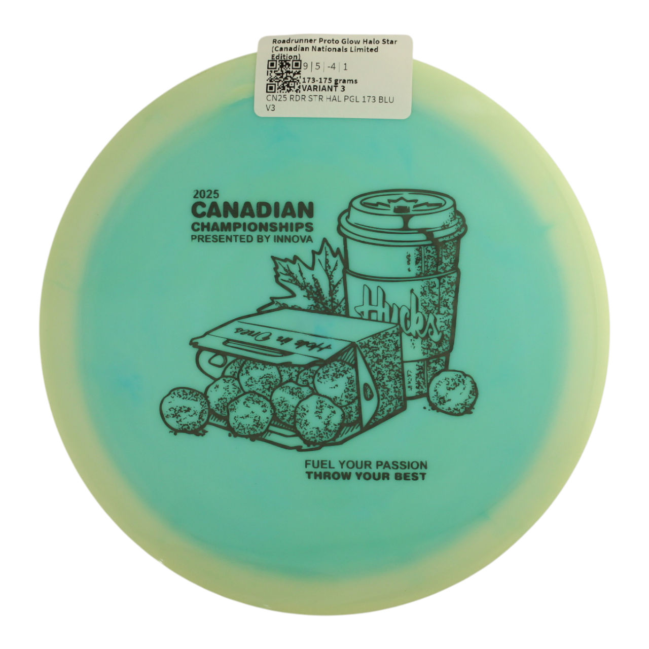 Roadrunner Proto Glow Halo Star (Canadian Nationals Limited Edition)