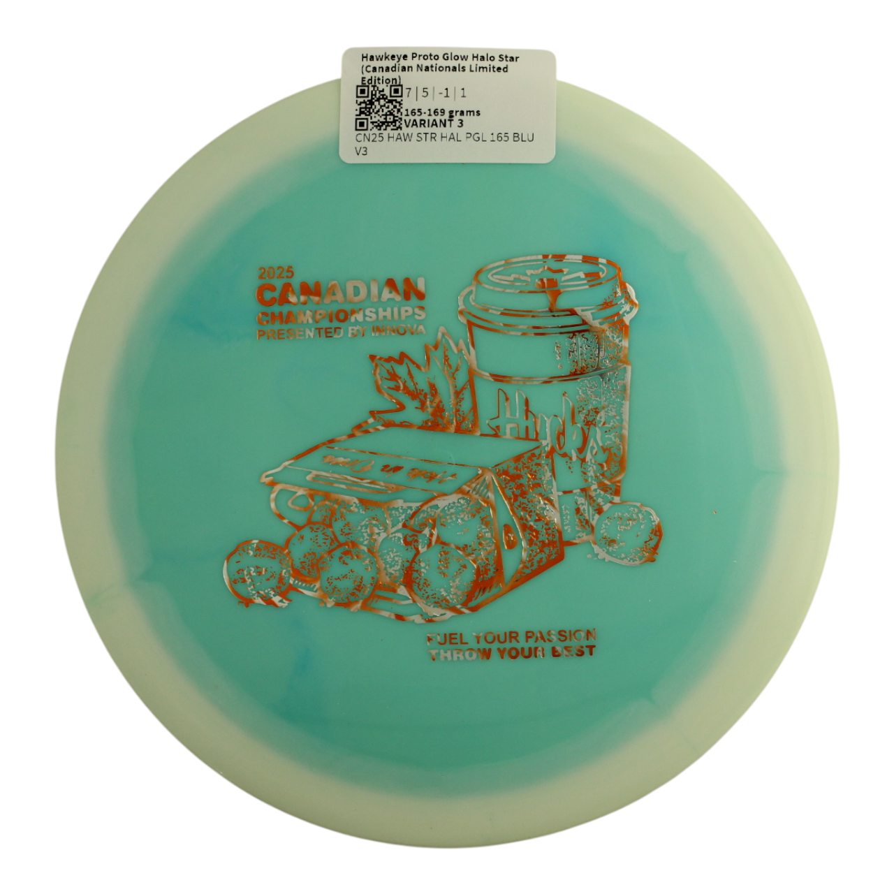 Hawkeye Proto Glow Halo Star (Canadian Nationals Limited Edition)