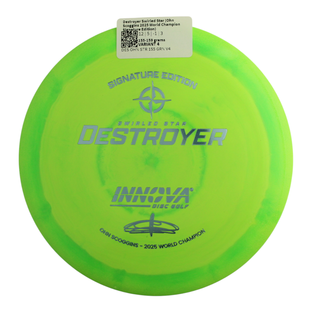 Destroyer Swirled Star (Ohn Scoggins 2025 World Champion Signature Edition)