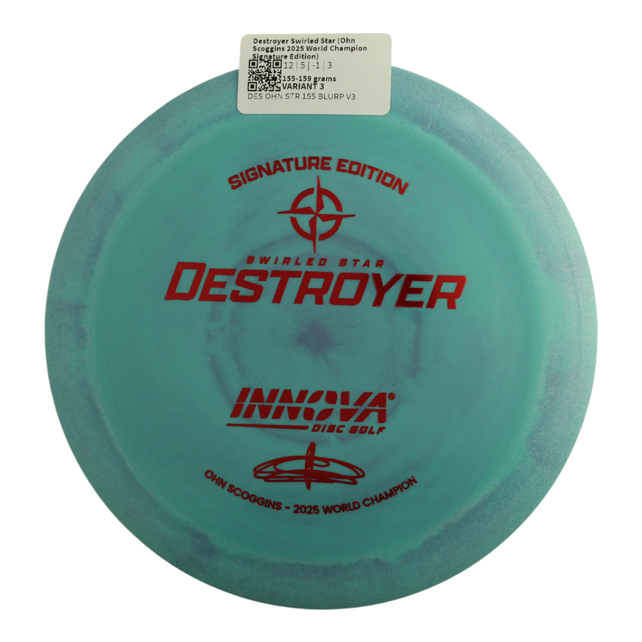Destroyer Swirled Star (Ohn Scoggins 2025 World Champion Signature Edition)