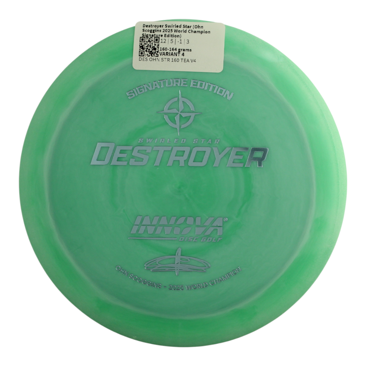 Destroyer Swirled Star (Ohn Scoggins 2025 World Champion Signature Edition)