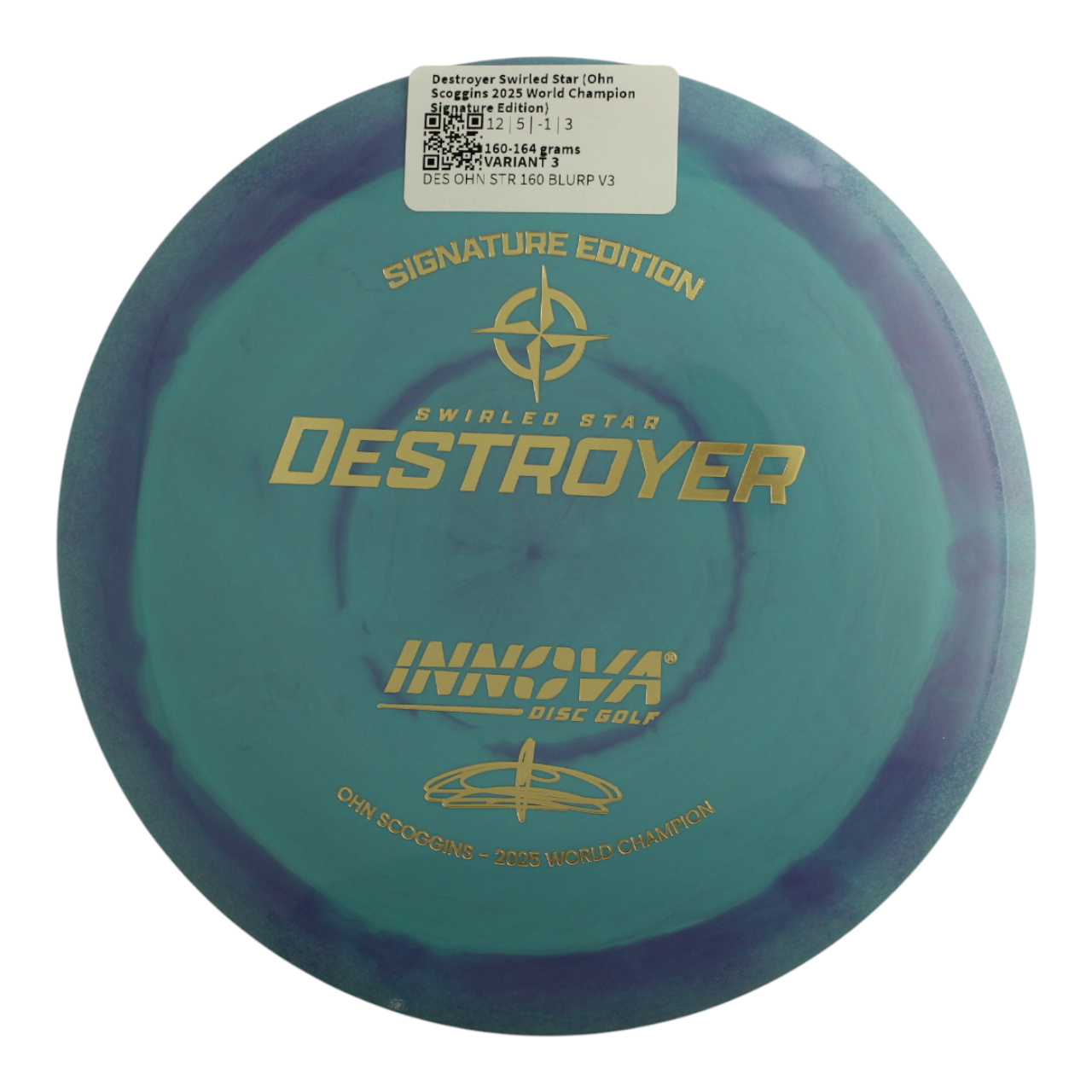 Destroyer Swirled Star (Ohn Scoggins 2025 World Champion Signature Edition)