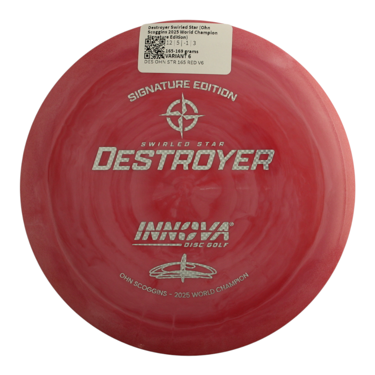 Destroyer Swirled Star (Ohn Scoggins 2025 World Champion Signature Edition)