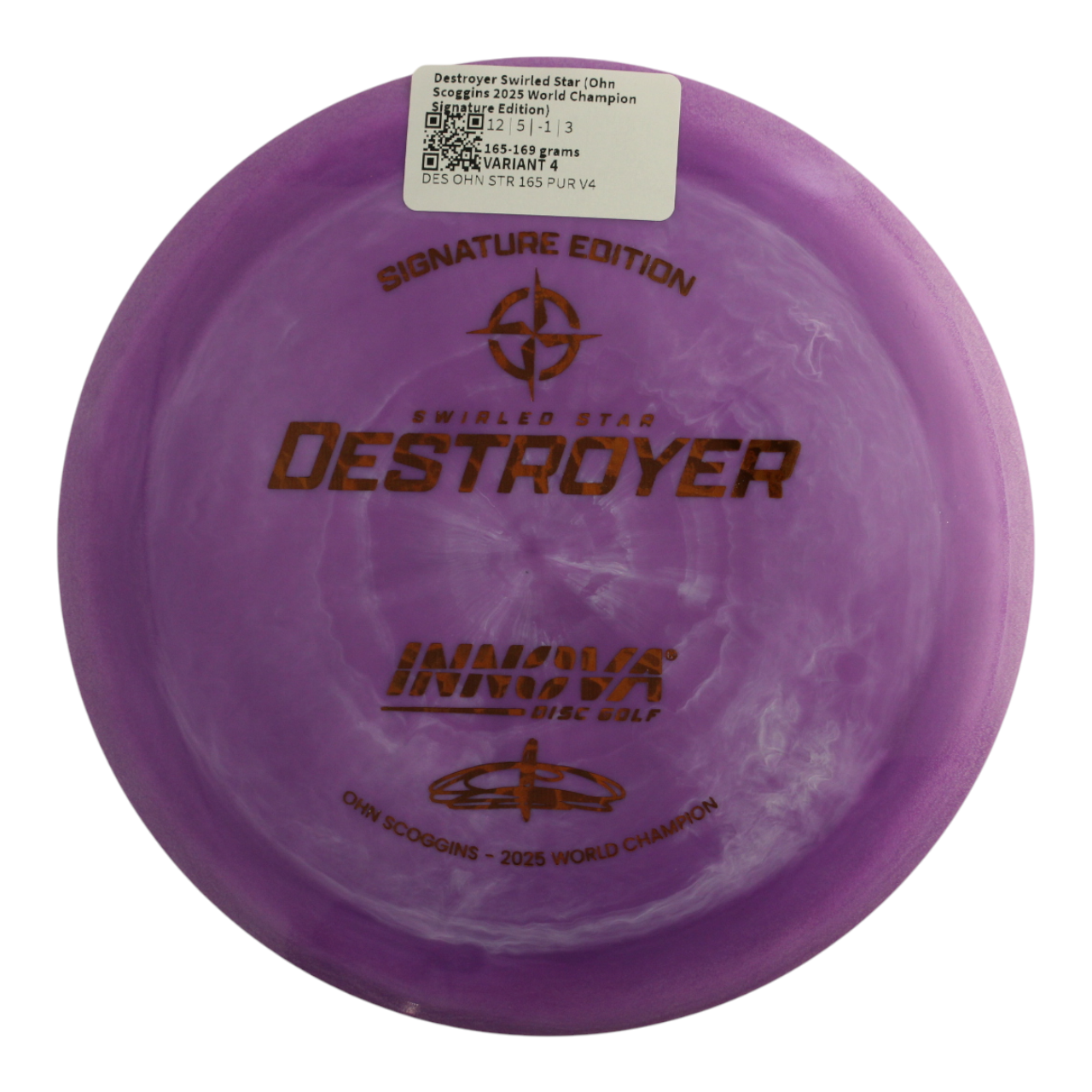 Destroyer Swirled Star (Ohn Scoggins 2025 World Champion Signature Edition)