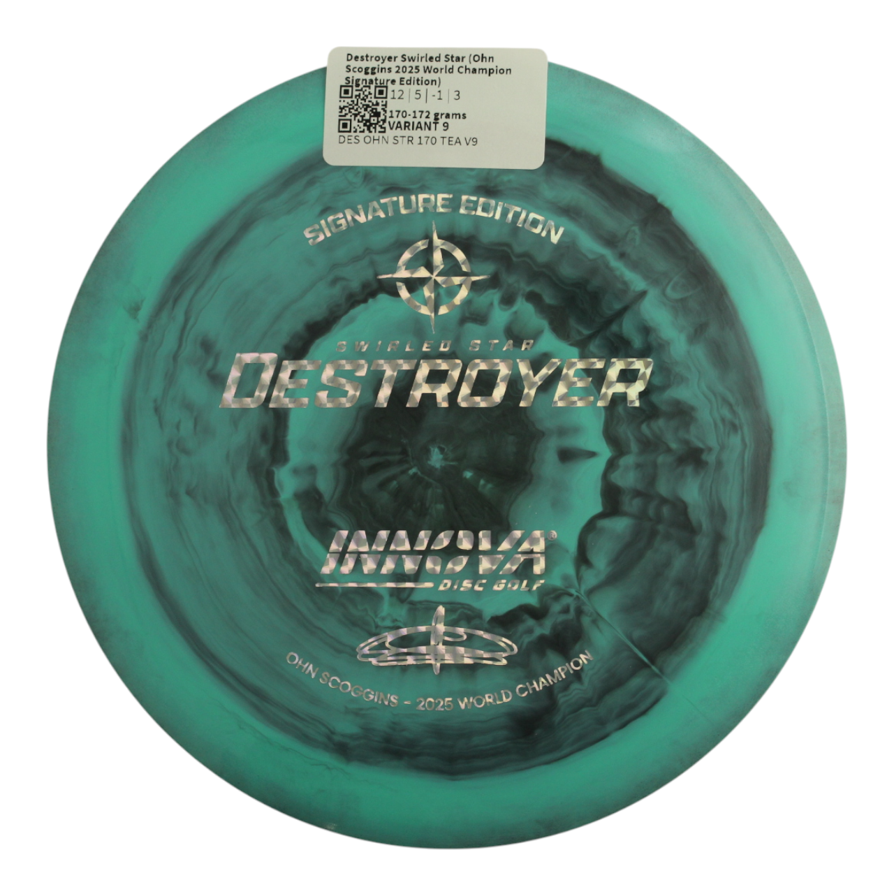 Destroyer Swirled Star (Ohn Scoggins 2025 World Champion Signature Edition)