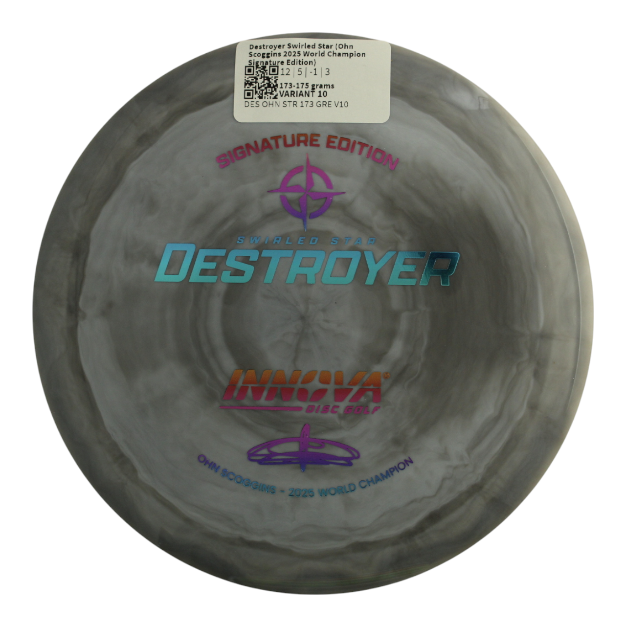 Destroyer Swirled Star (Ohn Scoggins 2025 World Champion Signature Edition)