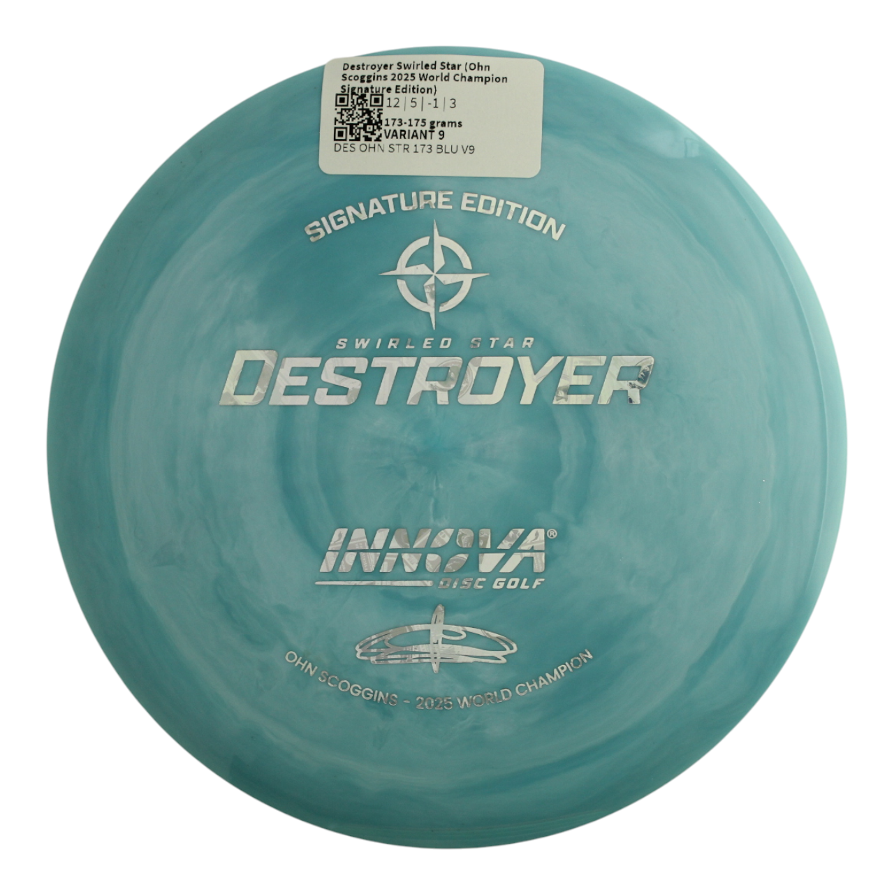 Destroyer Swirled Star (Ohn Scoggins 2025 World Champion Signature Edition)