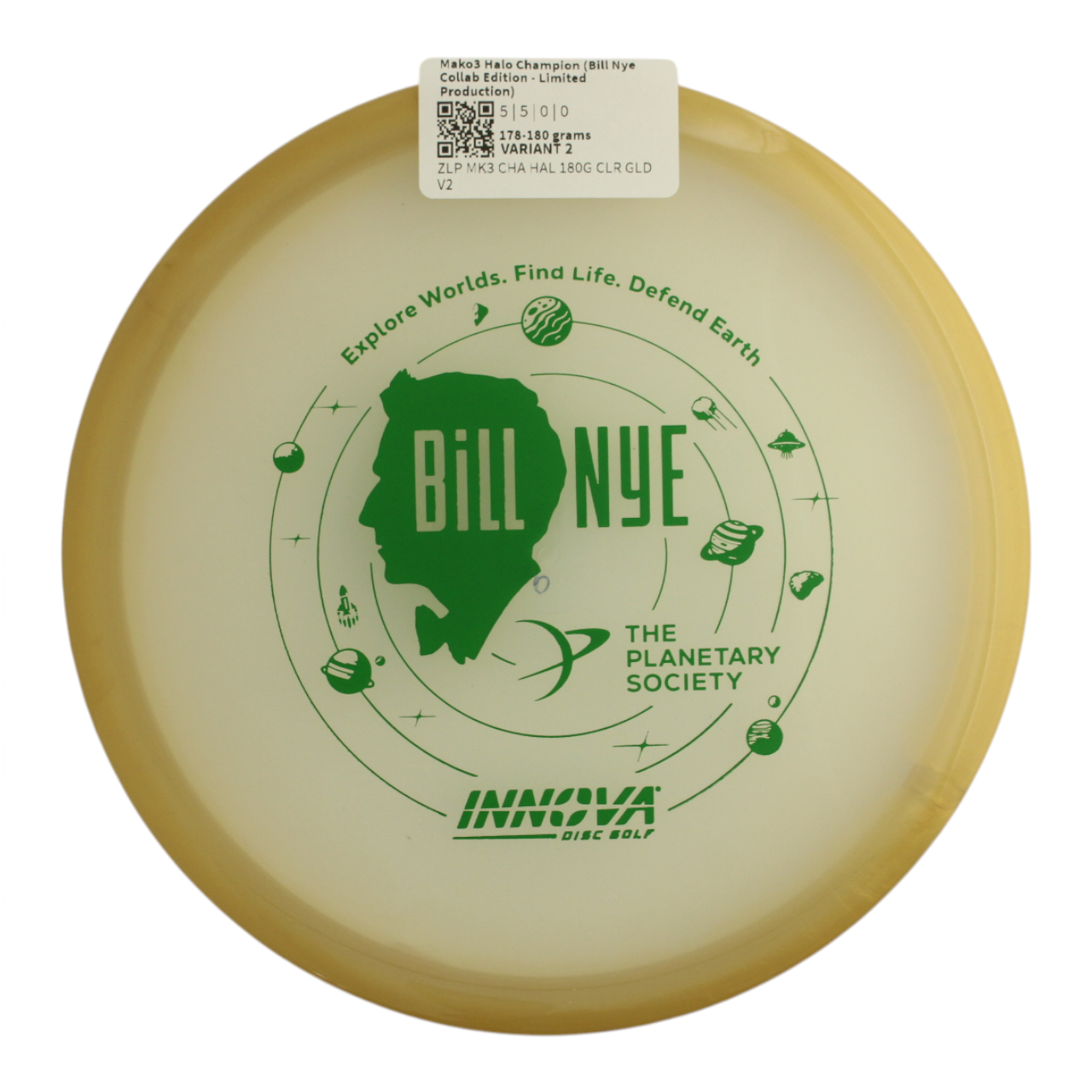 Mako3 Halo Champion (Bill Nye Collab Edition - Limited Production)