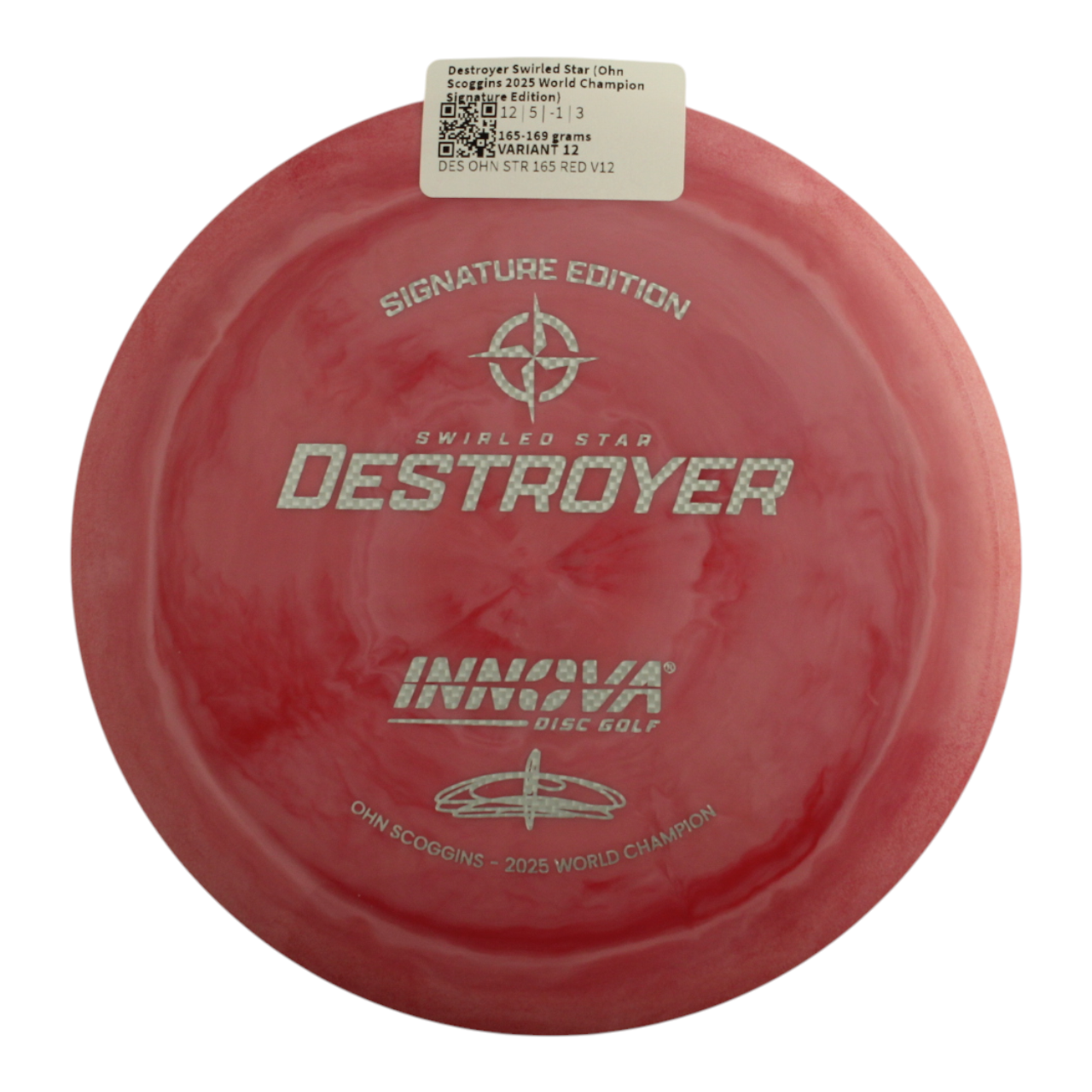 Destroyer Swirled Star (Ohn Scoggins 2025 World Champion Signature Edition)