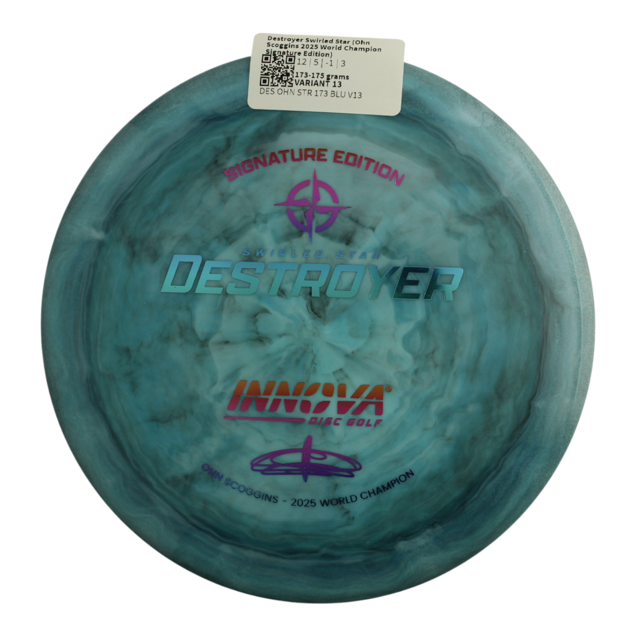Destroyer Swirled Star (Ohn Scoggins 2025 World Champion Signature Edition)