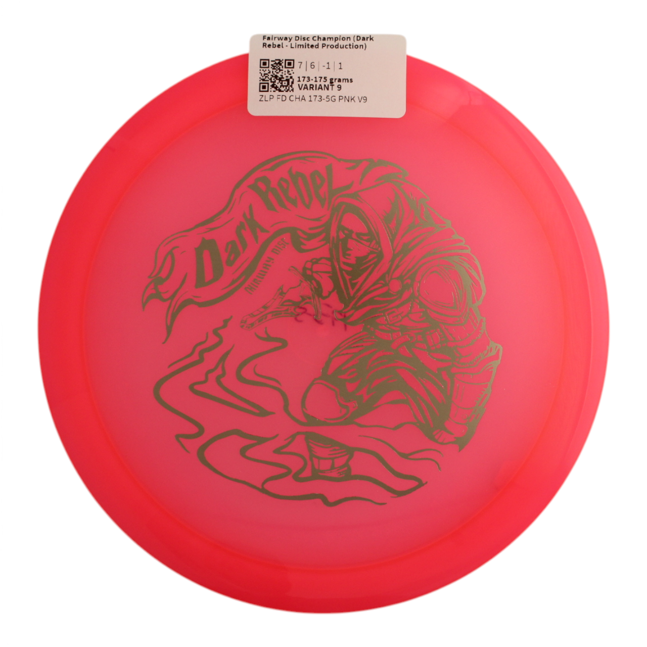 Fairway Disc Champion (Dark Rebel - Limited Production)