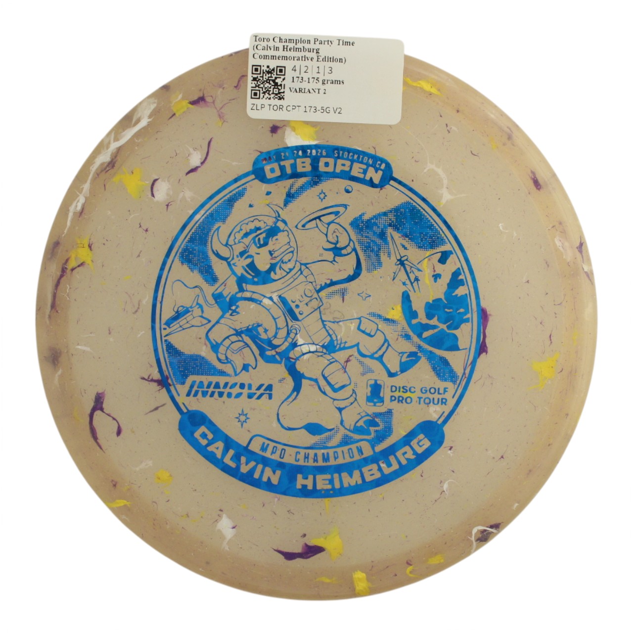 Toro Champion Party Time (Calvin Heimburg Commemorative Edition)