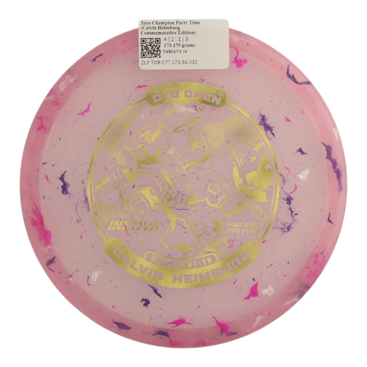 Toro Champion Party Time (Calvin Heimburg Commemorative Edition)