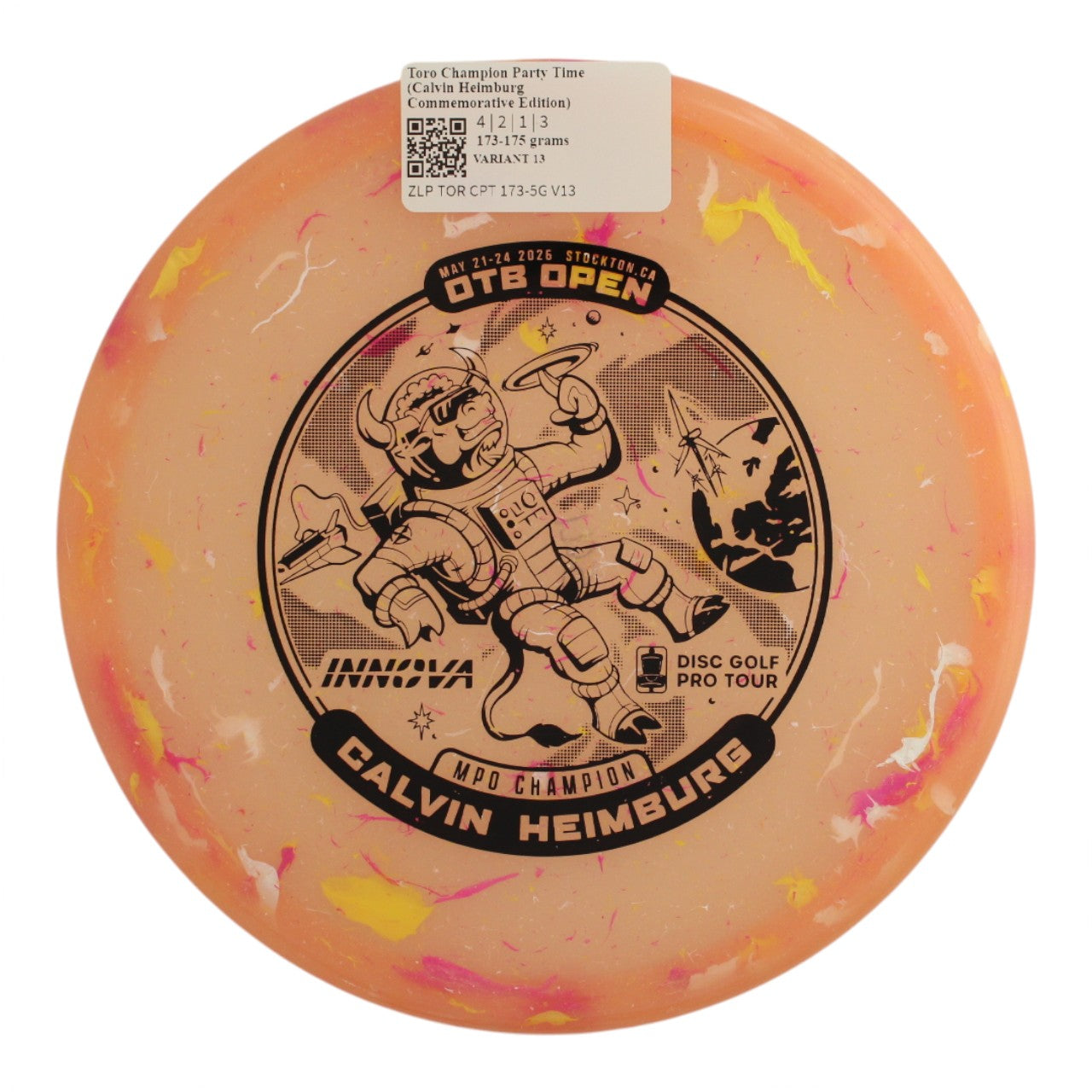 Toro Champion Party Time (Calvin Heimburg Commemorative Edition)