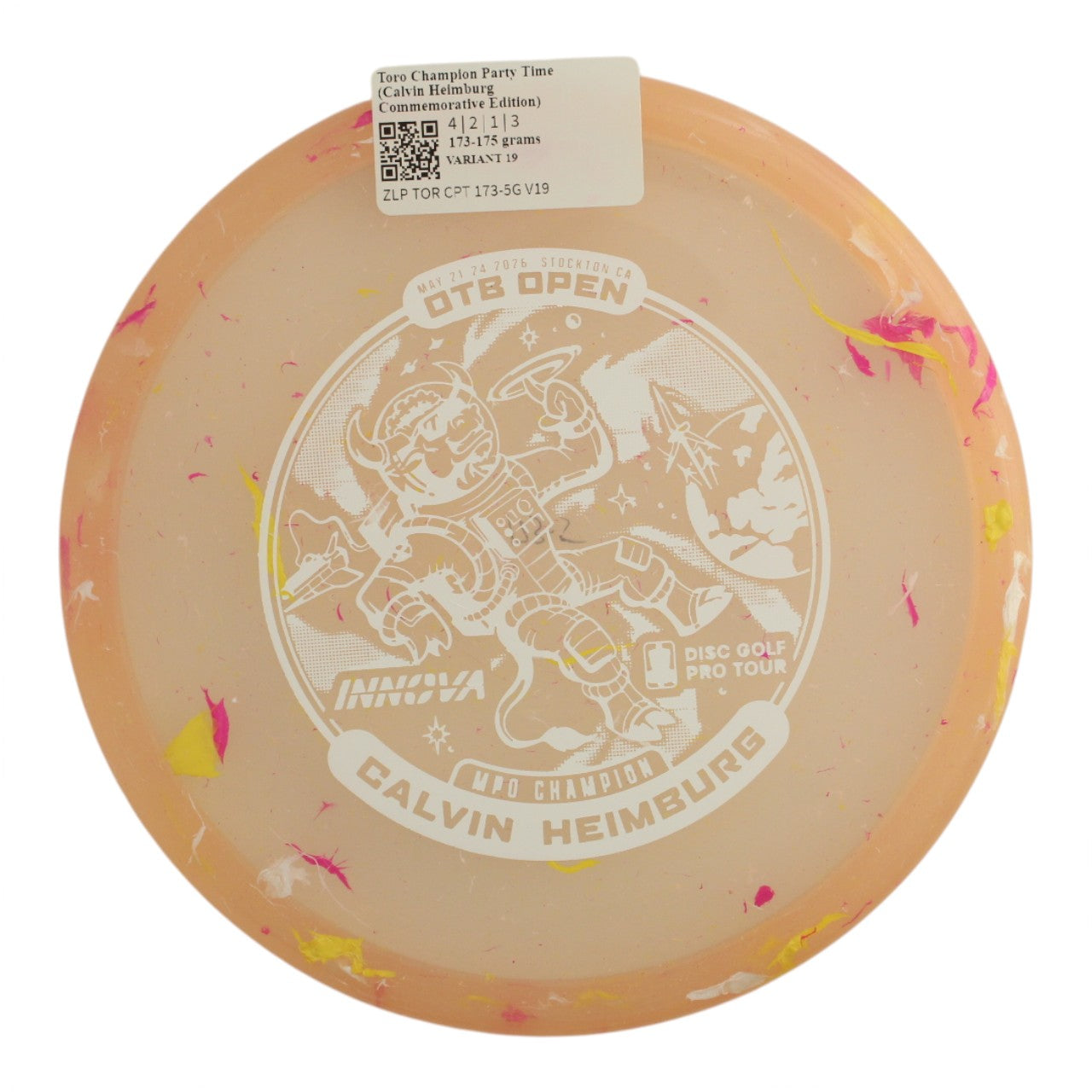 Toro Champion Party Time (Calvin Heimburg Commemorative Edition)