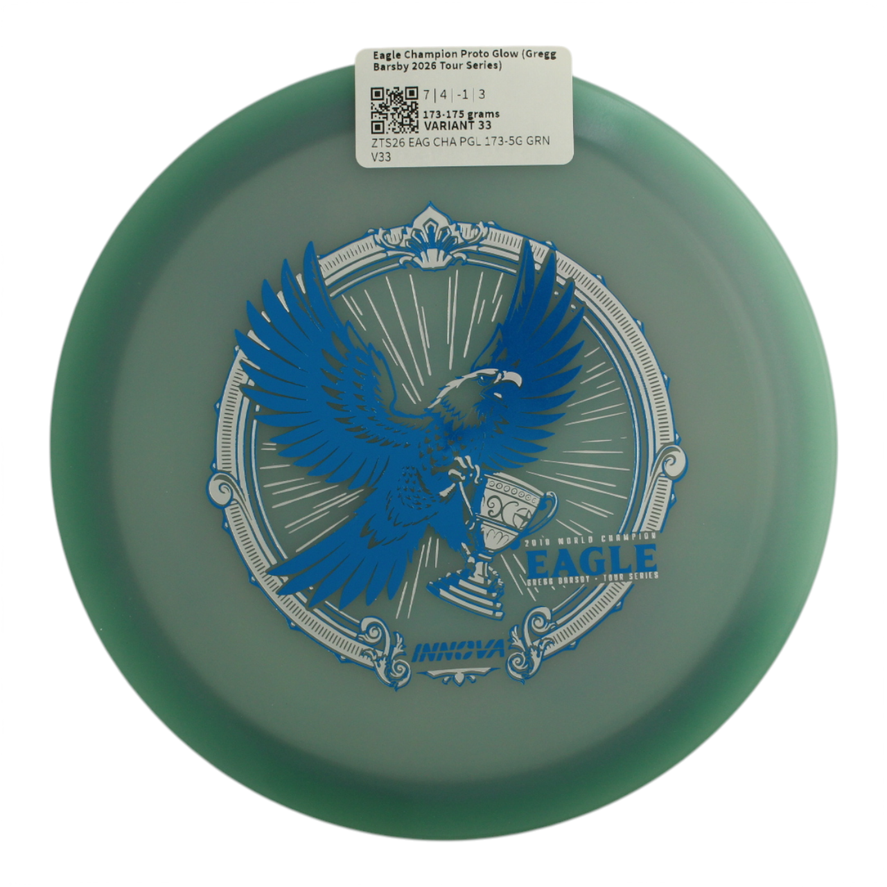 Eagle Champion Proto Glow (Gregg Barsby 2026 Tour Series)