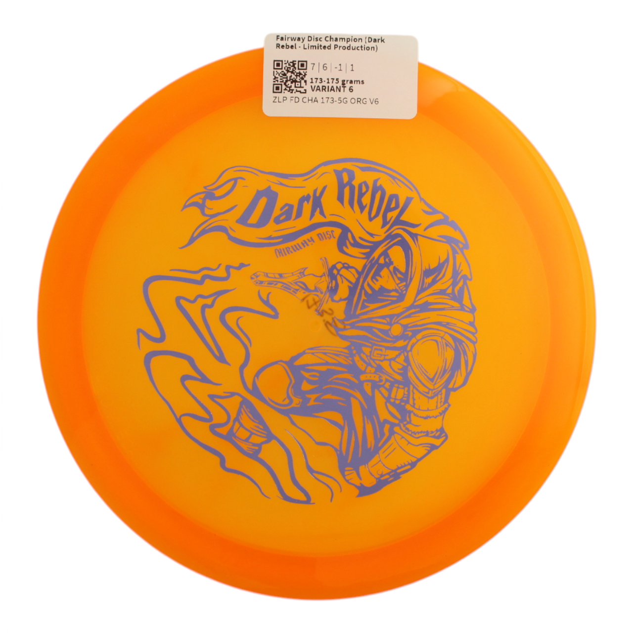 Fairway Disc Champion (Dark Rebel - Limited Production)