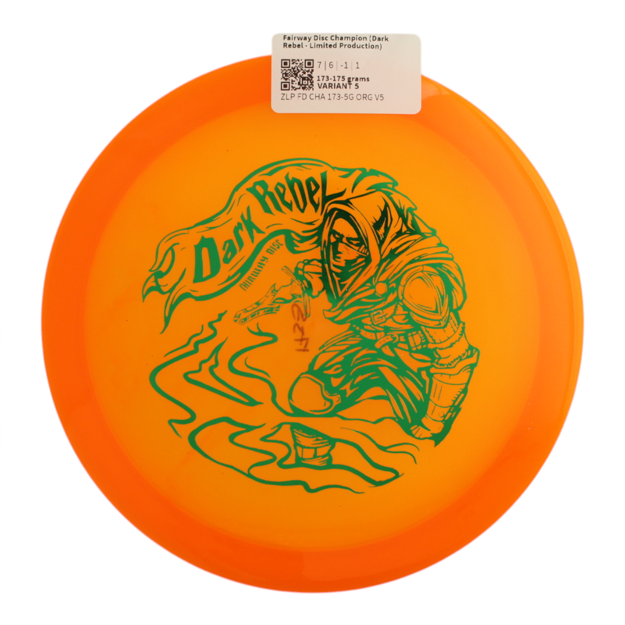 Fairway Disc Champion (Dark Rebel - Limited Production)