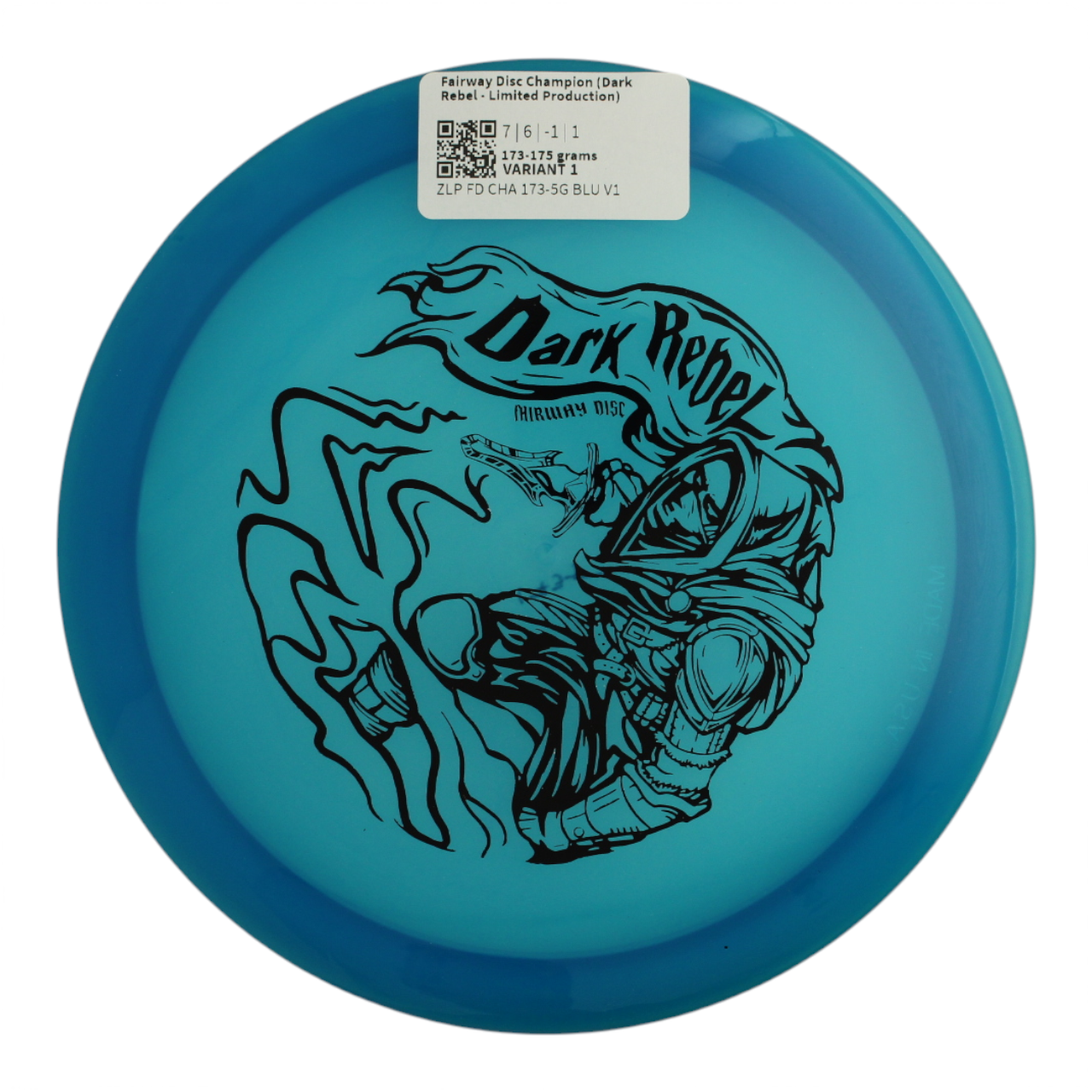 Fairway Disc Champion (Dark Rebel - Limited Production)