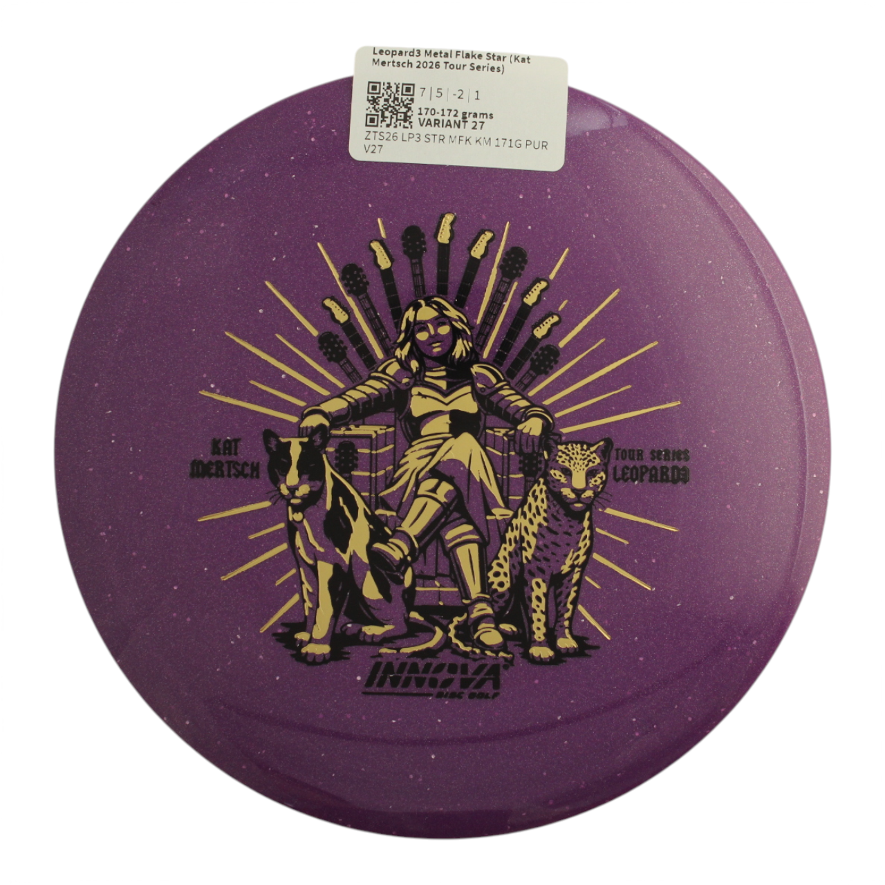 Leopard3 Metal Flake Star (Kat Mertsch 2026 Tour Series)