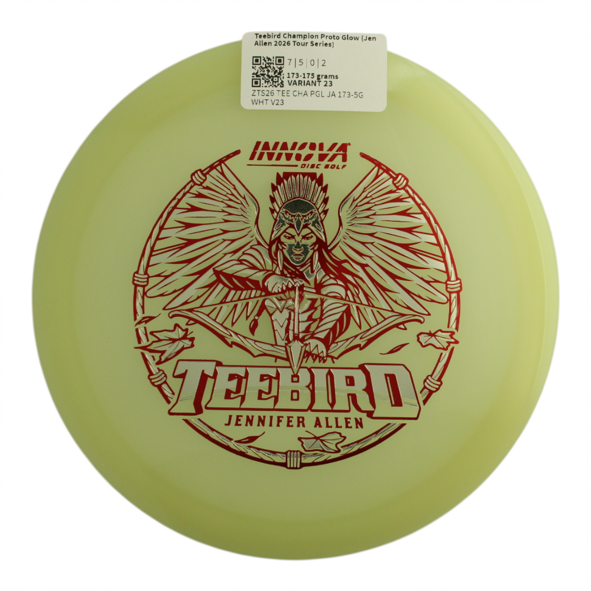 Teebird Champion Proto Glow (Jen Allen 2026 Tour Series)