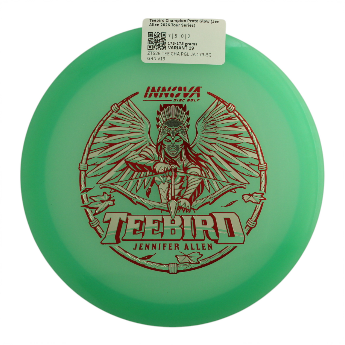 Teebird Champion Proto Glow (Jen Allen 2026 Tour Series)