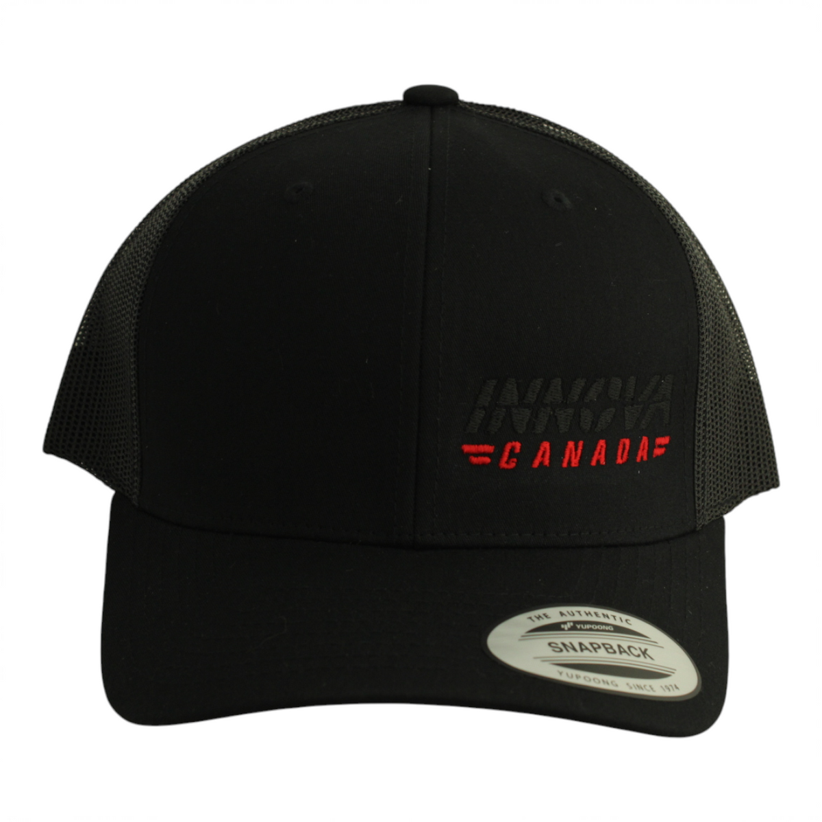 Innova Canada Curved-Brim Trucker Hat (Mini Logo)