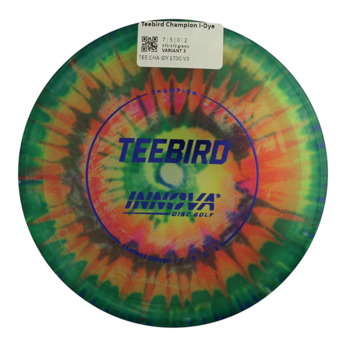 Teebird Champion I-Dye