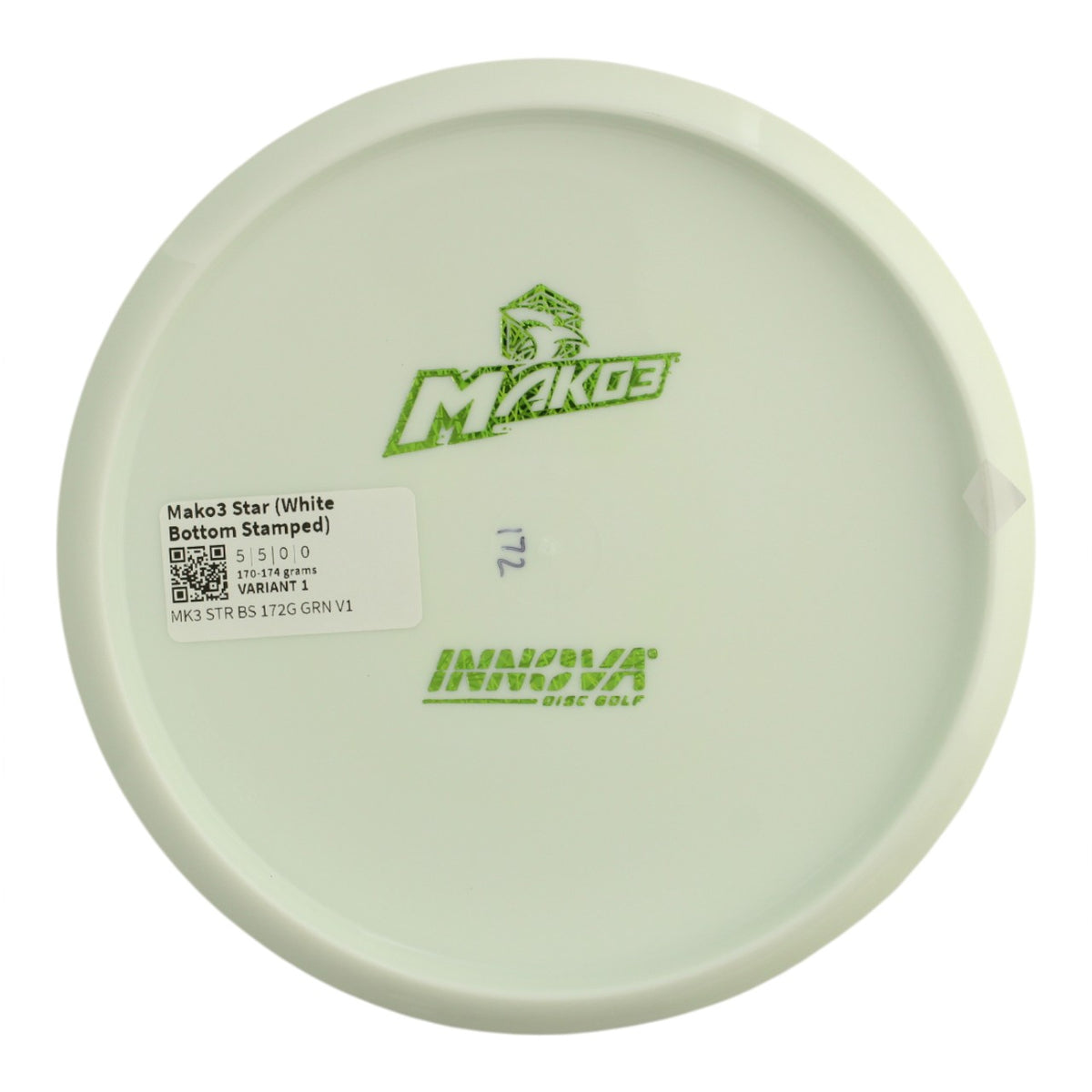 Mako3 Star (White Bottom Stamped)