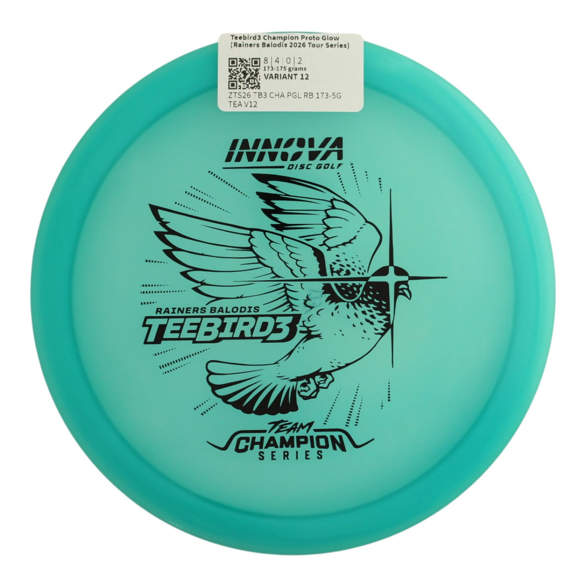 Teebird3 Champion Proto Glow (Rainers Balodis 2026 Tour Series)