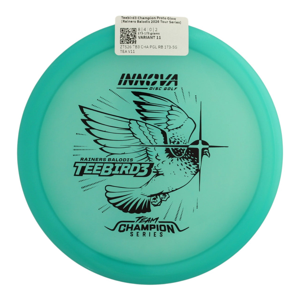 Teebird3 Champion Proto Glow (Rainers Balodis 2026 Tour Series)