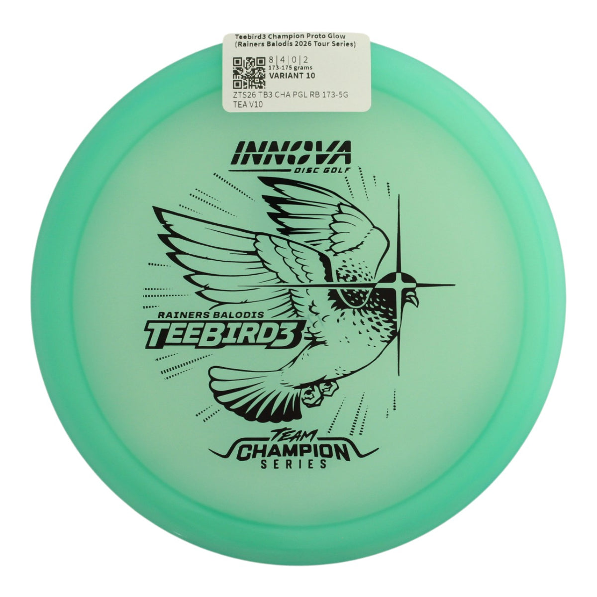 Teebird3 Champion Proto Glow (Rainers Balodis 2026 Tour Series)