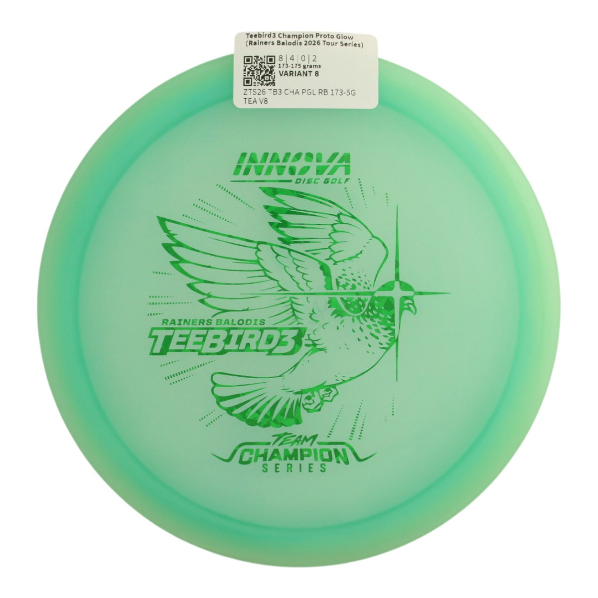 Teebird3 Champion Proto Glow (Rainers Balodis 2026 Tour Series)