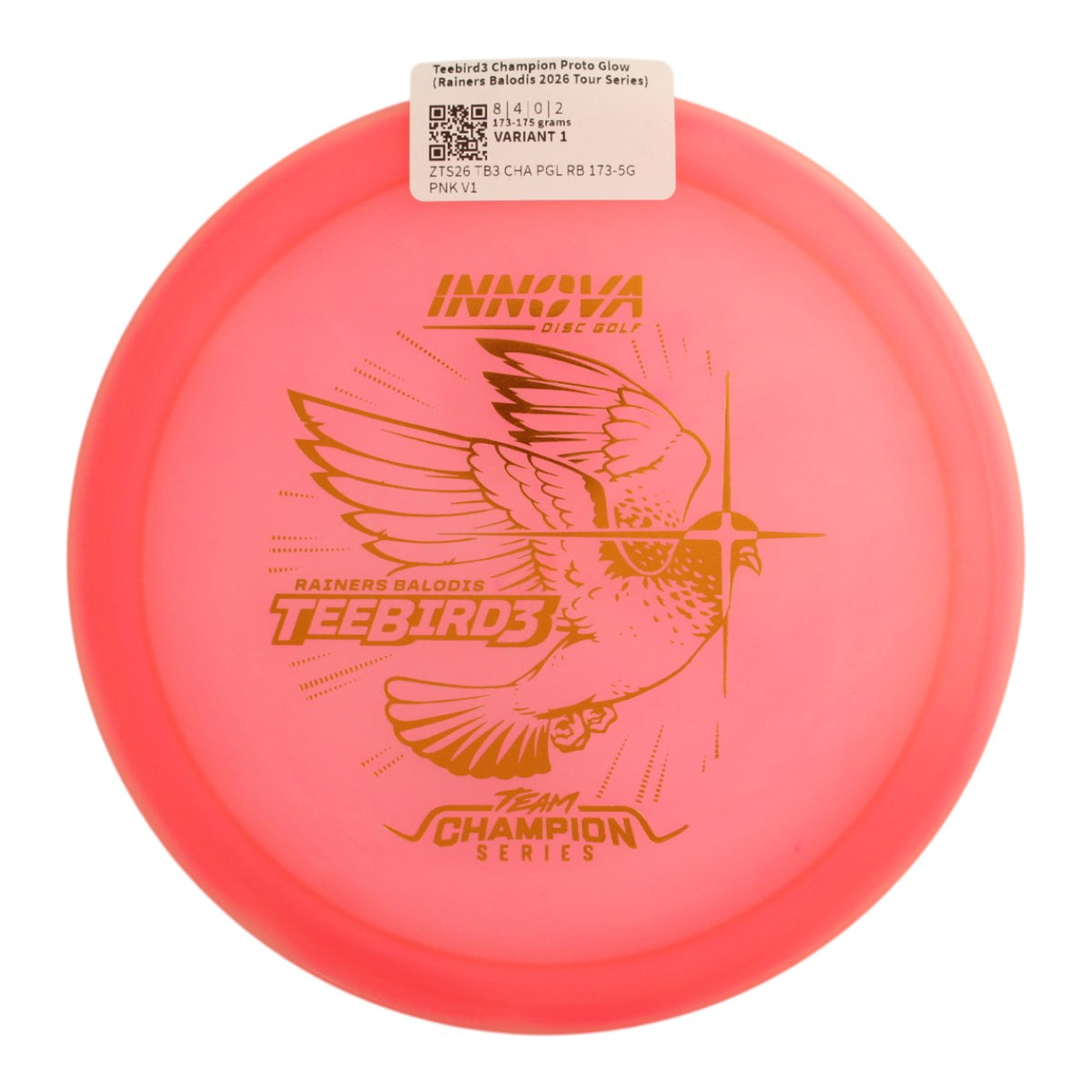 Teebird3 Champion Proto Glow (Rainers Balodis 2026 Tour Series)