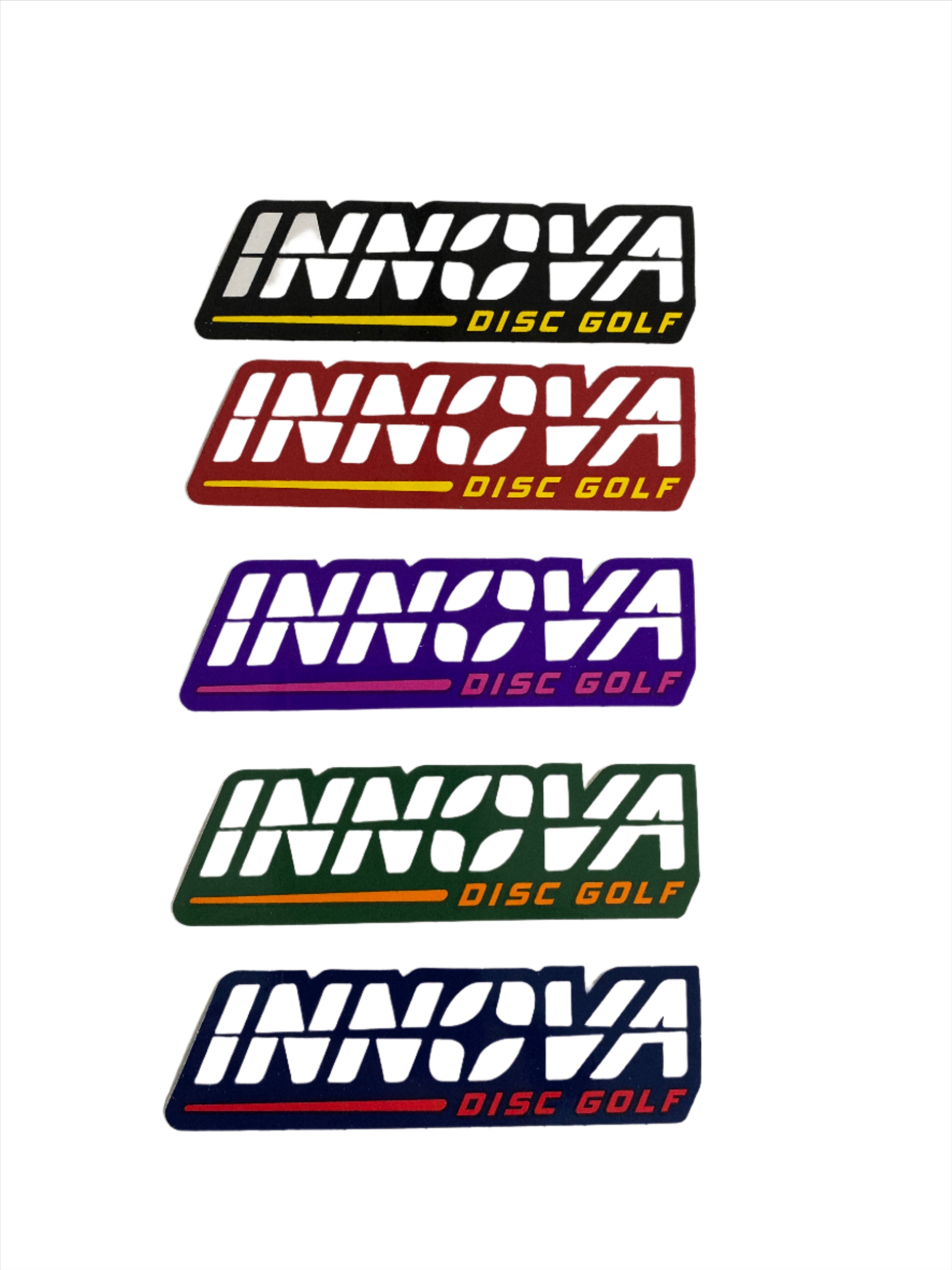 Sticker: Innova Burst Die Cut 4"