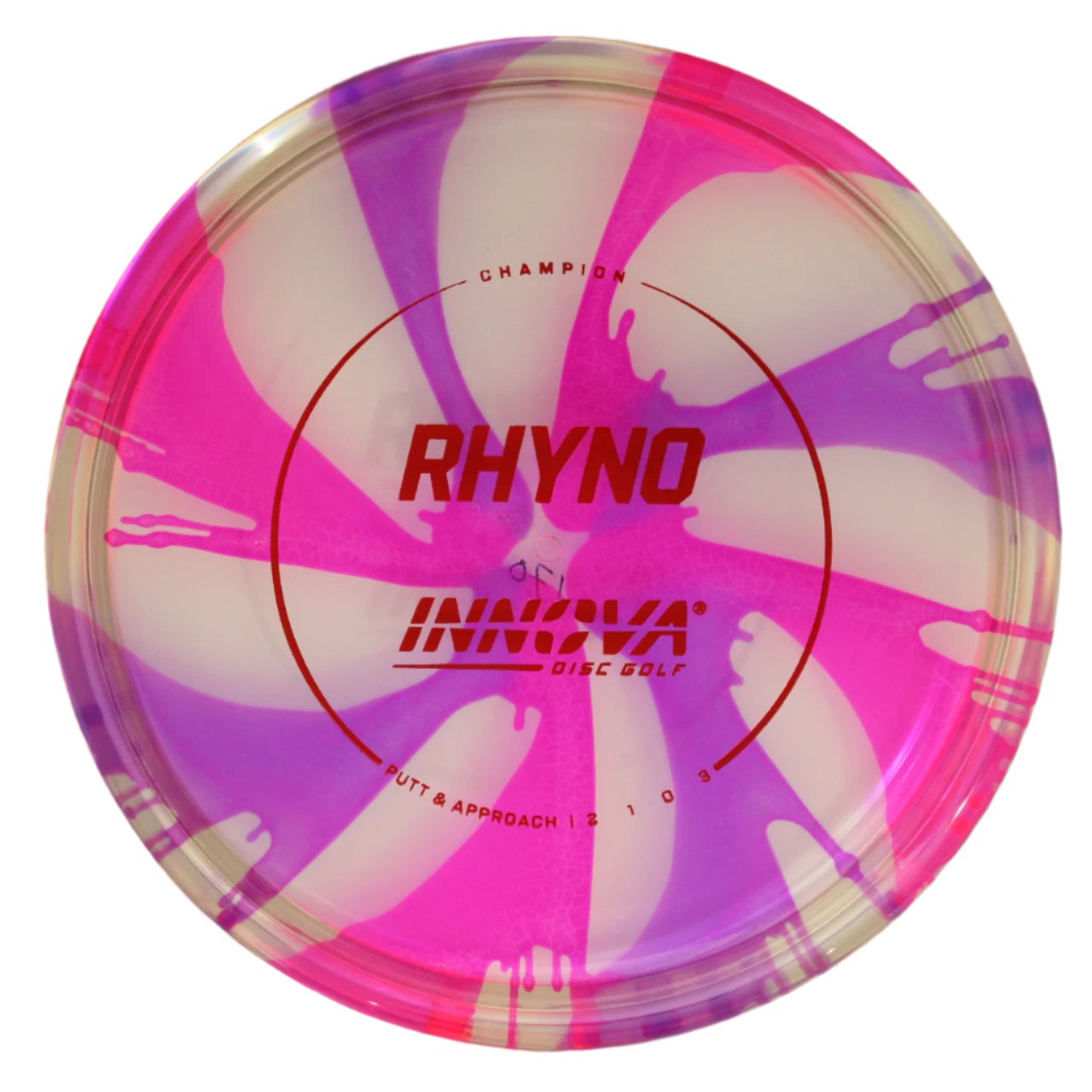 Innova Disc Golf Canada Champion I-Dye Rhyno Putt & Approach Innova Disc Golf Rhyno Champion Putter Firm grip High durability Stable flight path Resistant to scratches Ideal for advanced players