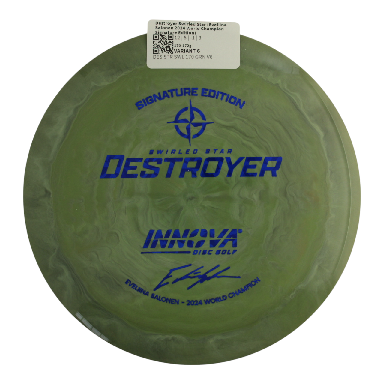 Destroyer Swirled Star (Eveliina Salonen 2024 World Champion Signature Edition)
